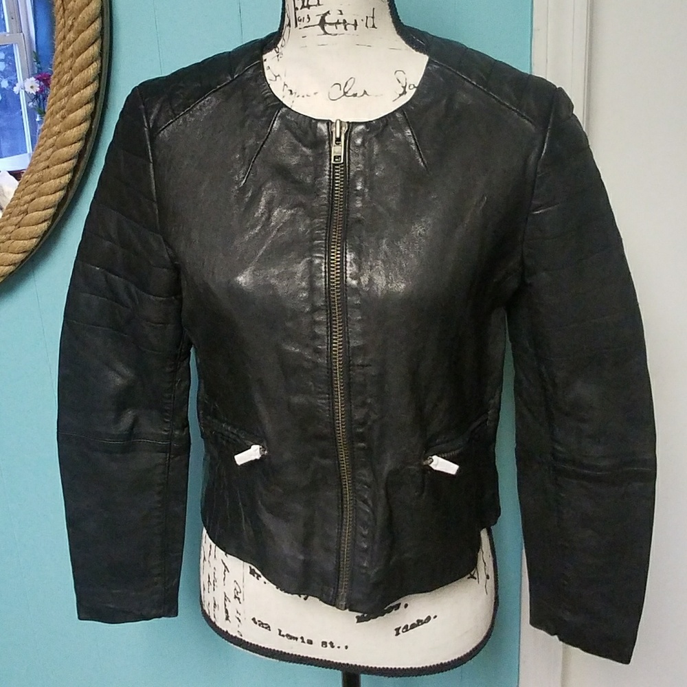 Nwt muubaa leather jacket